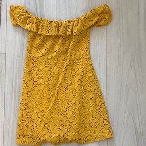 Lovers & Friends Yellow Dress